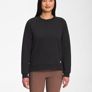 The North Face Longs Peak Quilted Crew Neck Pullover Sweatshirt XXL Heather Gray